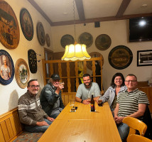 Gemütliches Beisammensein nach dem Schießen